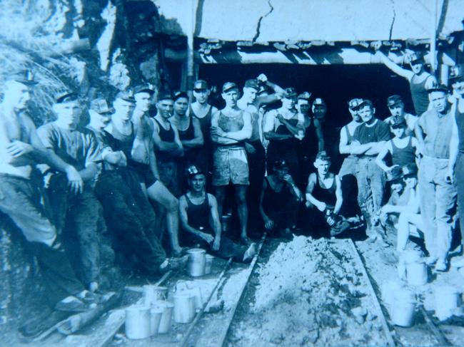Mount Mulligan mine, west of Cairns in north Queensland in 1921.