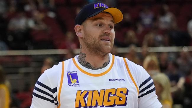 Josh Dugan looks on during a charity basketball match for the Starlight Foundation at Qudos Bank Arena. (Photo by Mark Evans/Getty Images)