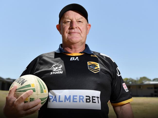 Sunshine Coast Falcons BMD head coach Steve Belsham. Picture: Patrick Woods.