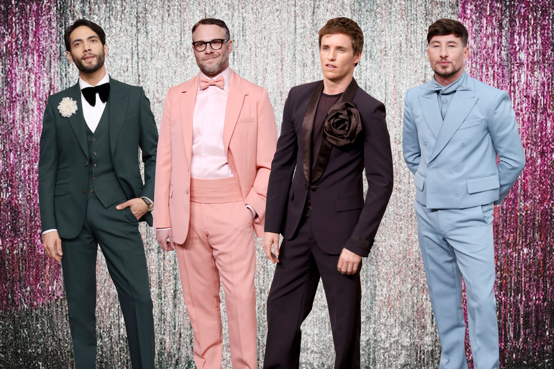 At The Golden Globes Stars Were Suiting Up For 80s Prom GQ Australia