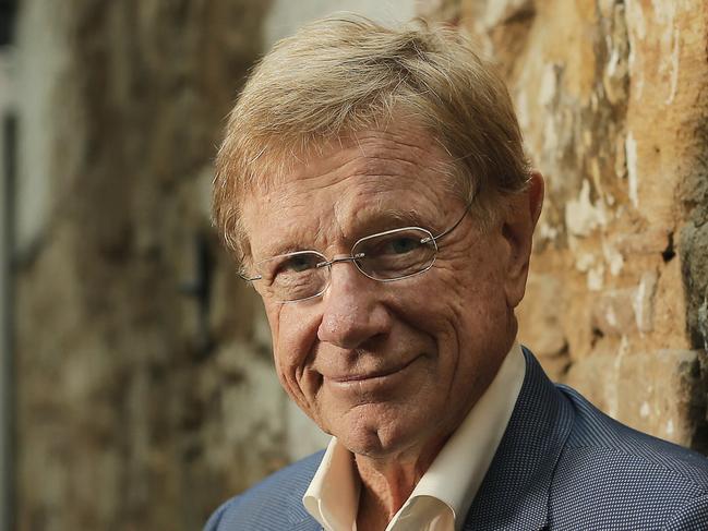 Retired ABC journalist Kerry O'Brien vistited Hobart to launch his new memoir.Picture: MATHEW FARRELL