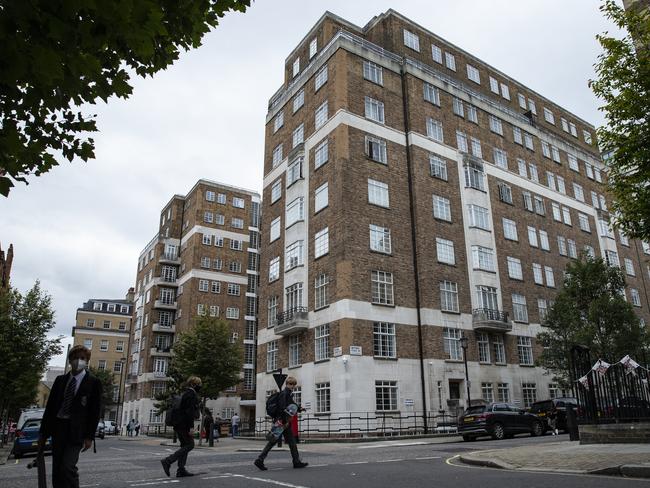 A general view of an address listed for Duncan Bendall in London, U.K. Photo: Hollie Adams for National Network News