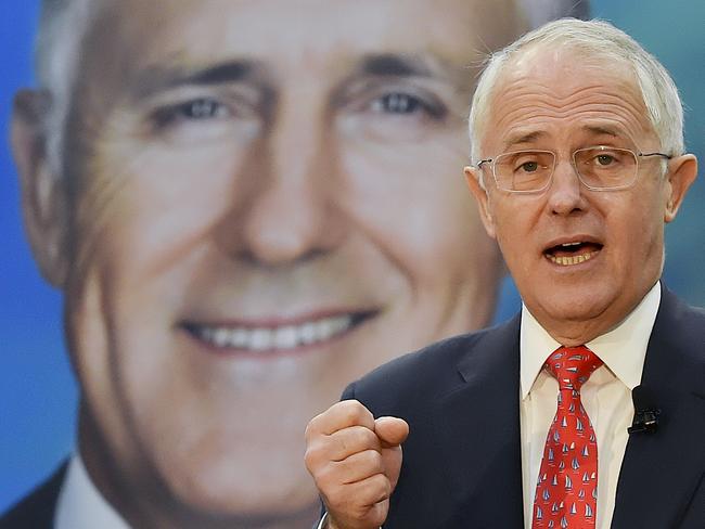 Tuesday 28 June, 2016 Election, Prime Minister Malcolm Turnbull with wife Lucy in electorate of Brisbane, QLD today with Luke Howarth MP, Trevor Evans MP and David Kingston MP at Watkins Steel in Banyo for small business owners and construction industry forum. Picture: Jason Edwards