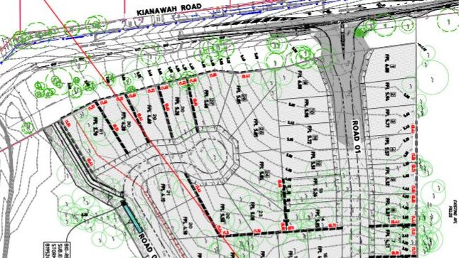 Plans for the 32-house development at 420 Kianawah Rd, Wynnum West. Picture: PD Online