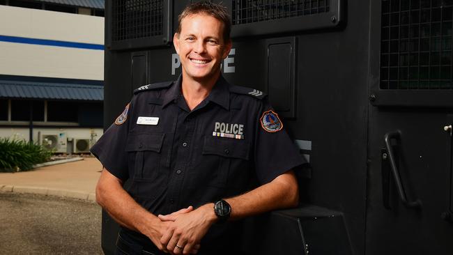 Acting Senior Sergeant Neil Mellon received the Australian Police Medal in the 2019 Australia Day honours. Picture: Justin Kennedy