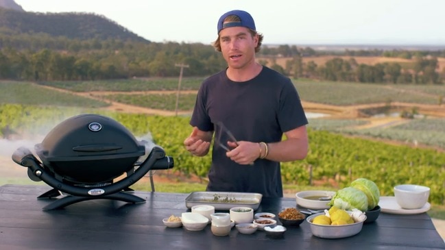 Hayden Quinn's Mediterranean butterflied leg of lamb