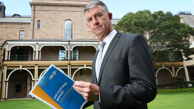 LNP Deputy Leader and Shadow Treasurer Tim Mander, Parliament House, Brisbane. Photographer: Liam Kidston.