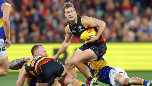 Dawson has been in All-Australian form in the midfield for the Crows. Picture: Getty Images