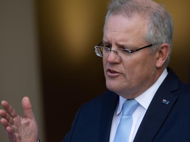 Prime Minister, Scott Morrison. Picture: NCA NewsWire / Andrew Taylor