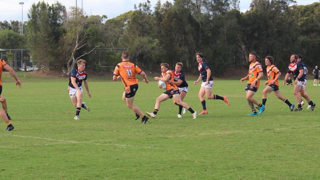 Ball handling is a focus of the Tigers heading into the second half of the season. Photo: Alex Pichaloff.