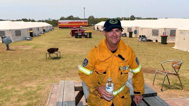 NSW Rural fire volunteer Martin Williams.