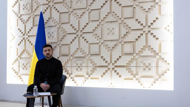 Russia’s President Vladimir Putin decided against going to Istanbul and Ukraine’s leader Volodymyr Zelensky sent the country’s defence minister. Picture: Getty Images