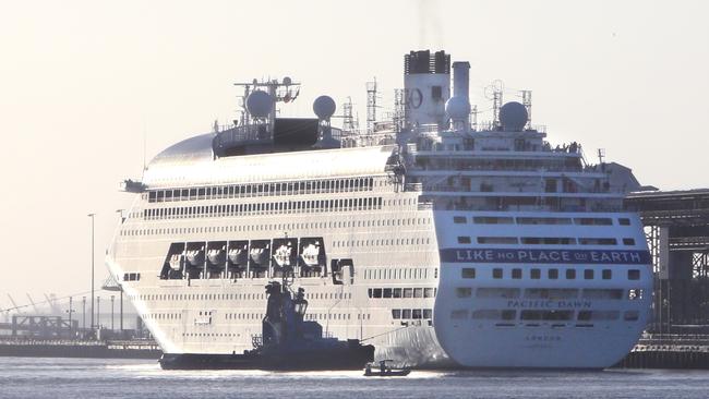 P&amp;O cruise ship the Pacific Dawn. Picture: Steve Pohlner