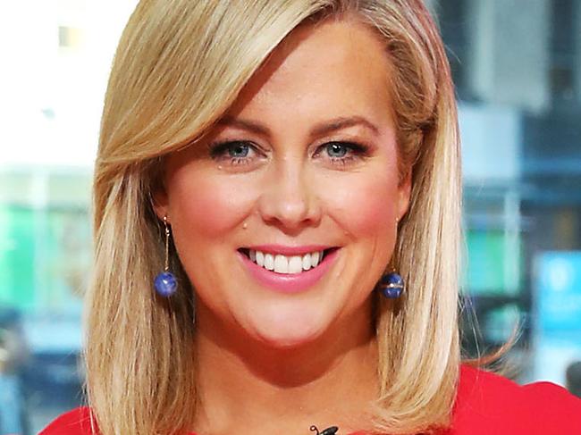 15/9/17: Co-host of Sunrise, Sam Armytage at Channel 7 in Sydney. John Feder/The Australian.