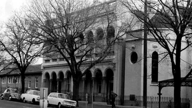 St Joseph's Receiving Home in Carlton in the 1960s or 1970s, where some witnesses before the inquiries went in the late stages of their pregnancy.