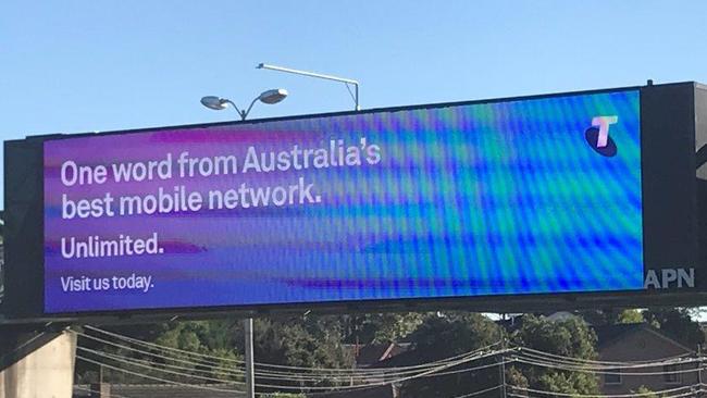 Telstra Unlimited ad. Source: Supplied