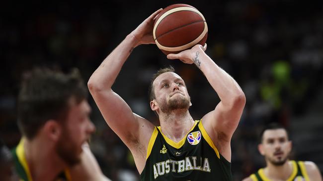 Ingles says the FIBA World Cup was a missed opportunity for the Boomers but has poured even more fuel on the fire for the Tokyo Olympics. Picture: Ye Aung Thu (AFP)