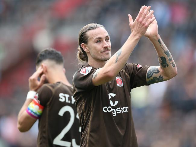 FC St. Pauli’s principles helped Irvine to slot comfortably into the club’s culture. Picture: Cathrin Mueller/Getty Images