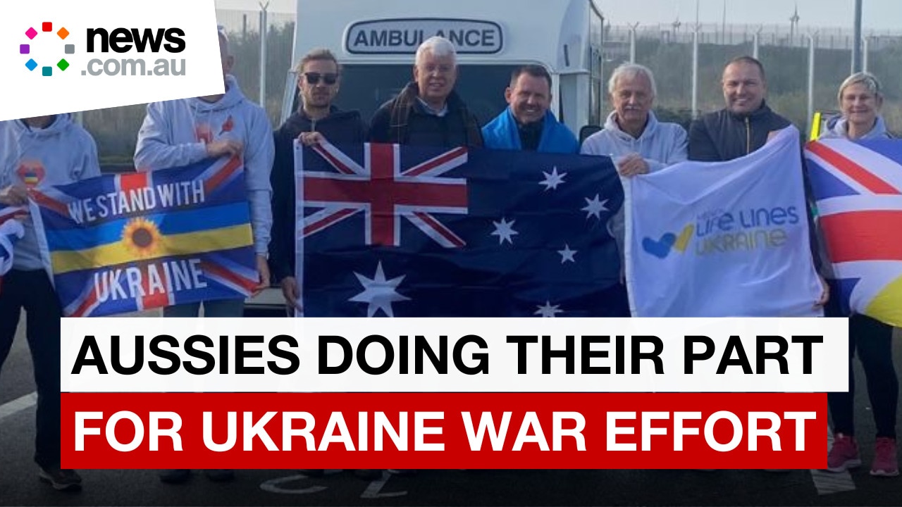 Two brave Aussies have delivered lifesaving aid to Ukraine