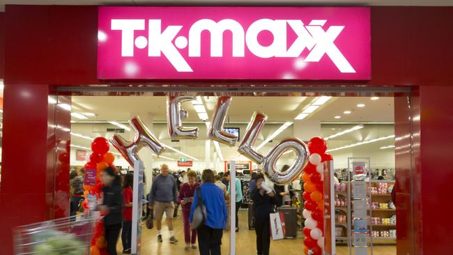 The opening of TK Maxx’s Fairfield Forum store in New South Wales.