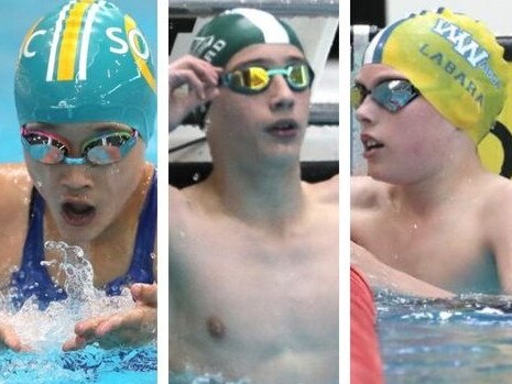 Medal heist! NSW junior state age swimmers turning heads