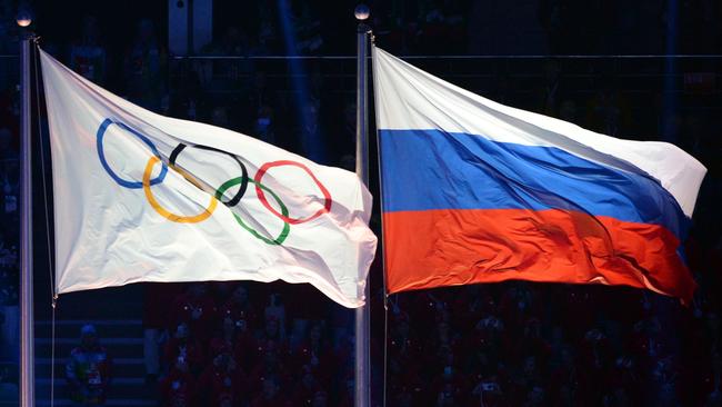 Russia is under pressure to keep its standing as an Olympic nation. Picture: AFP