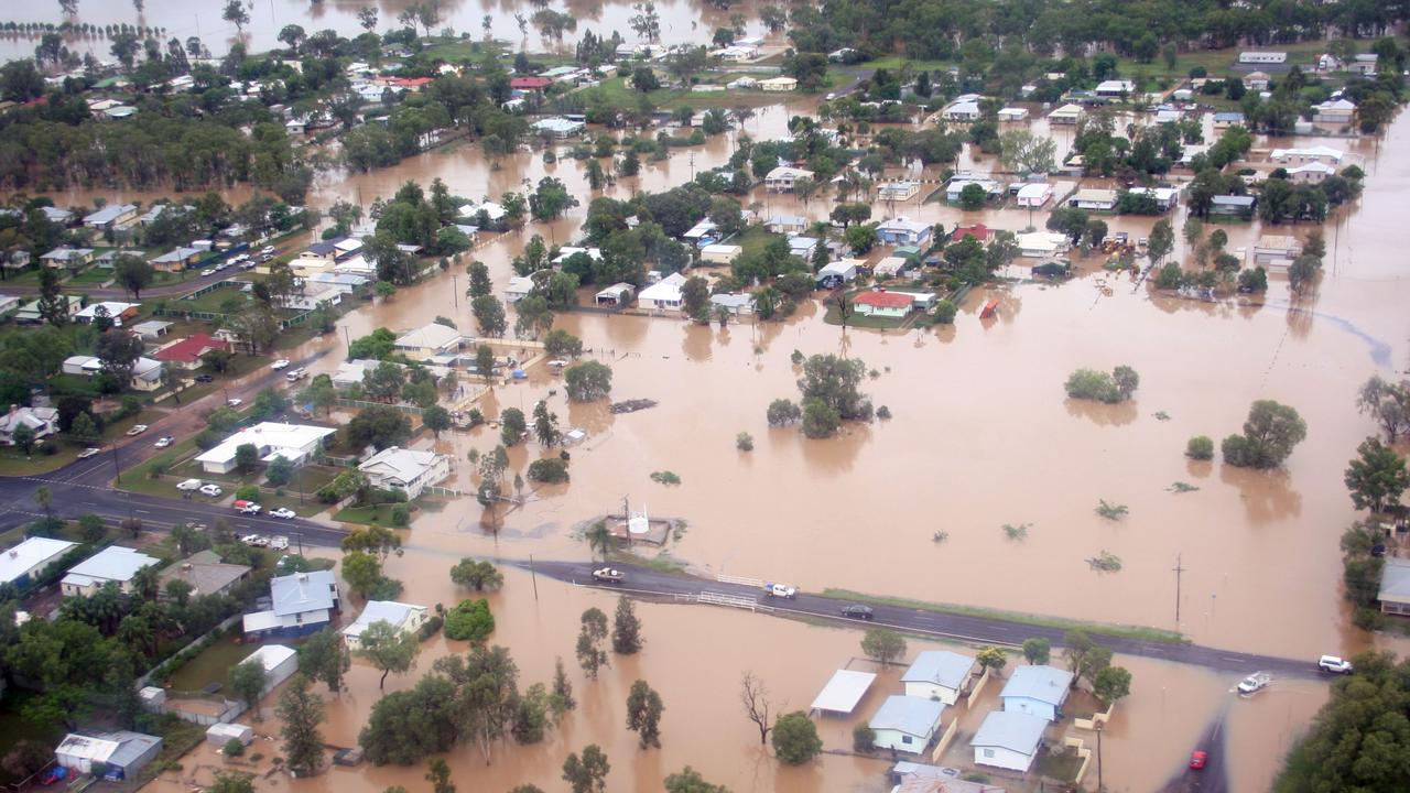 2010’s La Nina led to devastating floods across Queensland. Picture: Maranoa Regional Council.