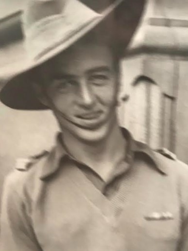 Brian Barry, who reached he rank of Lance Corporal, served with the Australian Army in New Guinea in World War II. Picture: Supplied