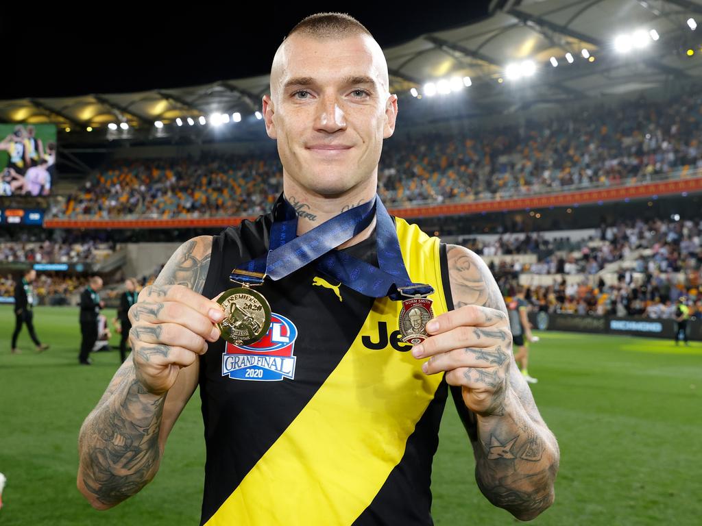 Martin was the face of Richmond’s dynasty. (Photo by Michael Willson/AFL Photos via Getty Images)