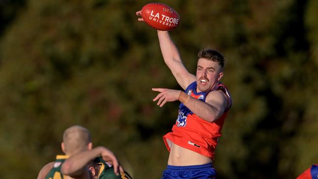 Dayne Kellett in action for Mernda. Picture: Andy Brownbill