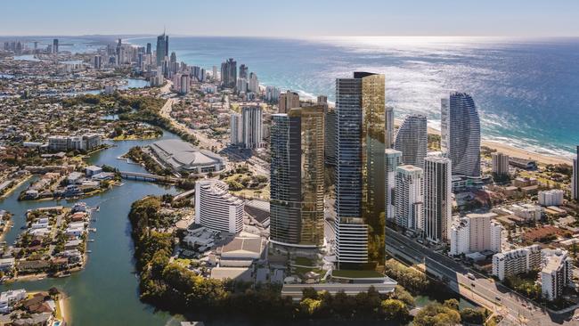 The Star Gold Coast is building two new towers.