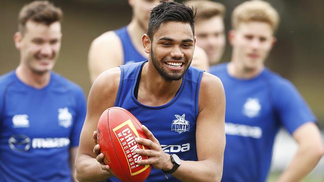 Will Tarryn Thomas avoid the second year Blues? North fans certainly hope so.