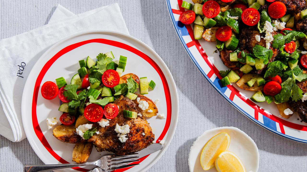 Elizabeth Hewson’s best-ever chicken traybake