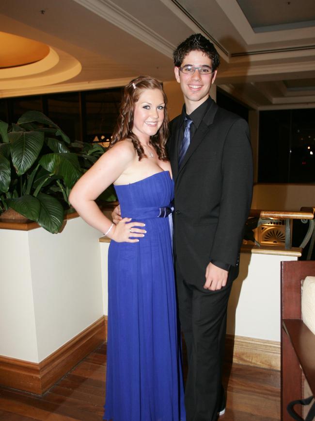 Emmanuel College formal at the Marriott Resort. (L-R) Louise Vigar and Henry Hardy