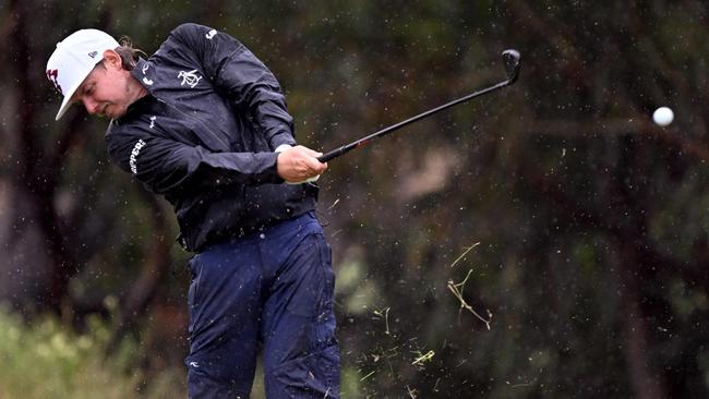 Cameron Smith fell out of contention at the Australian Open (Photo by William WEST / AFP)