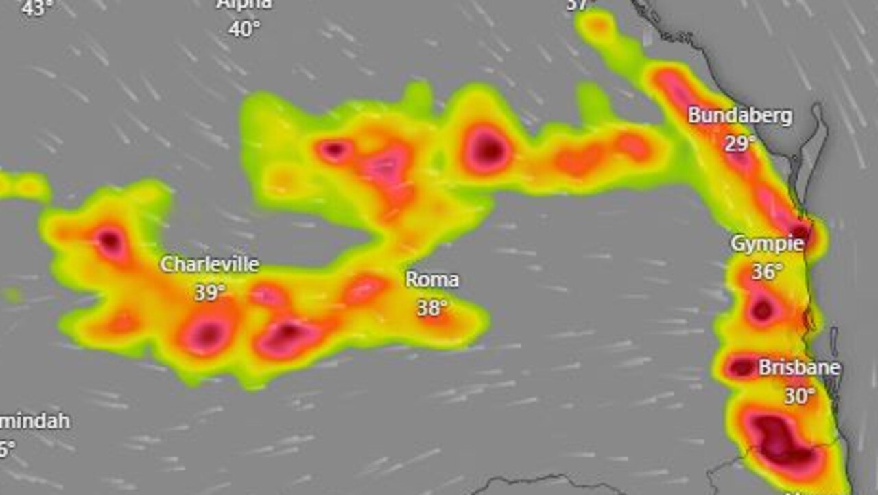 Qld Weather Severe Storms Forecast As Heatwave Grips State The Courier Mail