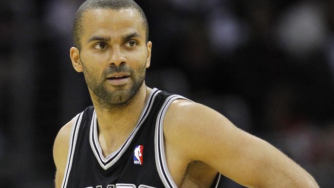 San Antonio Spurs' French guard Tony Parker.