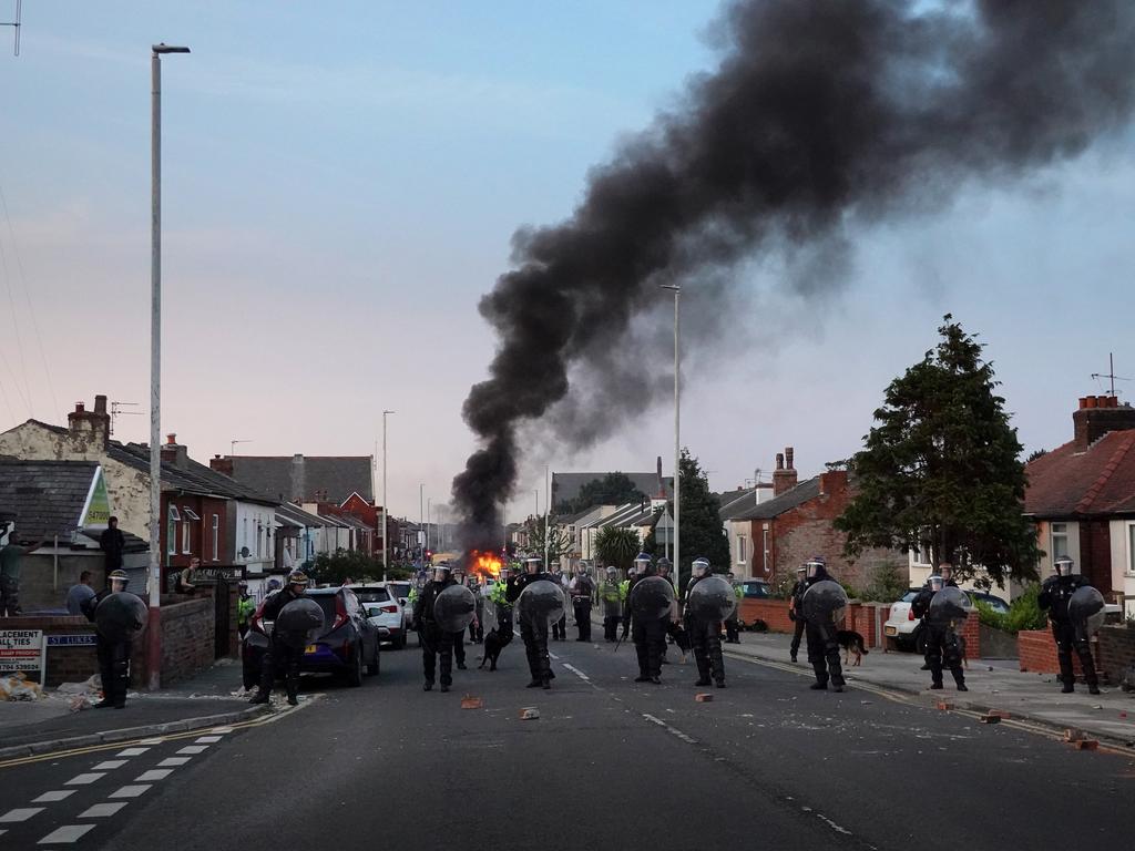 Secret Facebook groups have been flooded with details of further rioting this weekend. Picture: Getty