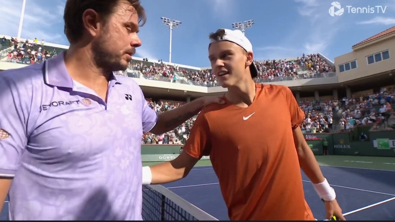 Tennis rivalry goes next level with latest fiery net exchange