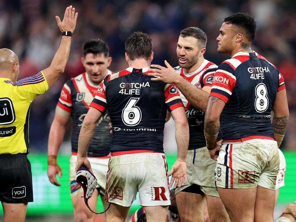 The Roosters bounced back to form against the Sea Eagles. Picture: Brendon Thorne/Getty Images