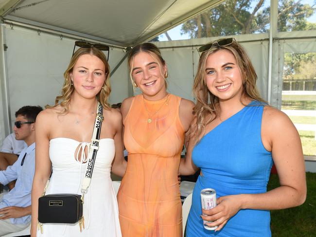 Woolamai Cup 2024. Kinesha Anderson, Harper McLennan and Stacey Giliam. Picture: David Smith