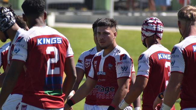 Meninga Cup semi-final action between the Redcliffe Dolphins and Wynnum-Manly Seagulls. Saturday April 15, 2023.