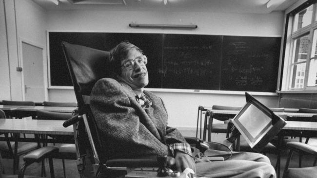 Cambridge University physicist &amp; author Professor Stephen Hawkings. Picture: Terry Smith/The LIFE Images Collection/Getty Images