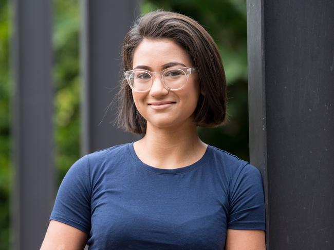 Kinne Ring, 25, relocated back to Kempsey last year to pursue a job managing a new, rural-based learning centre for online and offline university students. Picture: Supplied