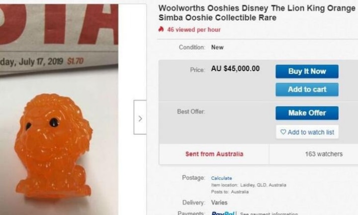 Woolworths Lion King Ooshies Best Collectables To Sell - how to sell your deafalt hair for robux