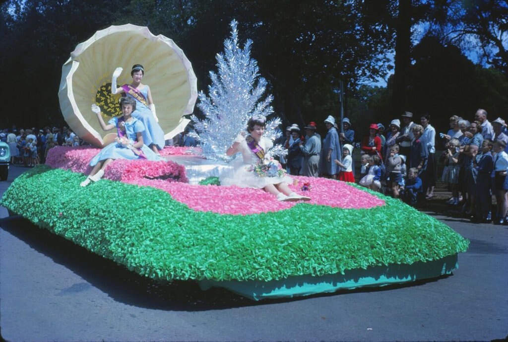 Local History and Robinson Collections, Toowoomba City Library. The Carnival of Flowers. Photo Contributed