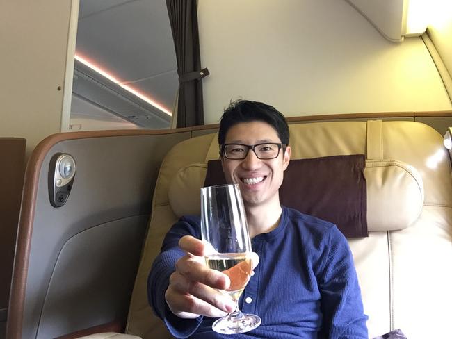 Steve Hui only flies business class using points and you can too.