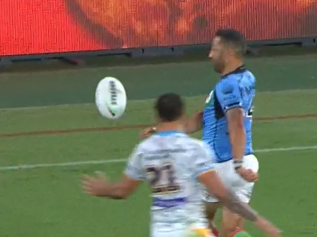 NRL 2021: Benji Marshall no look pass, try, centre, shock ...