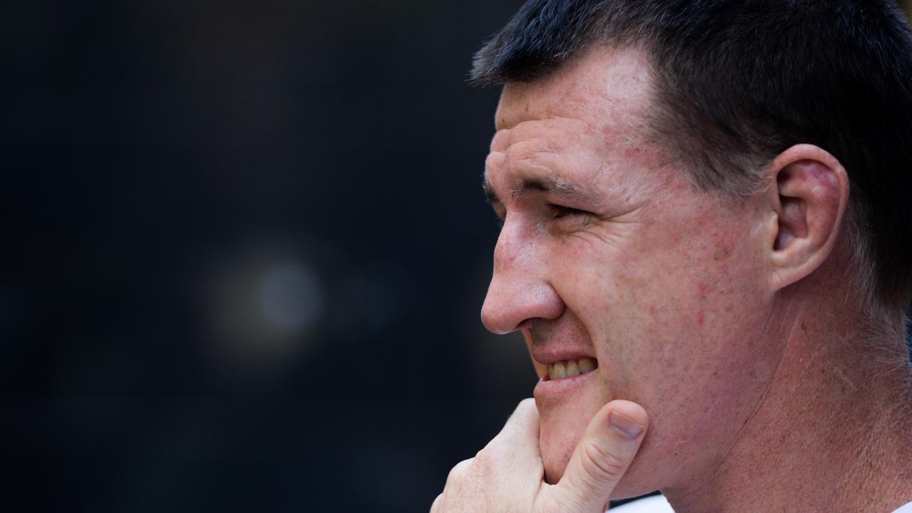 Paul Gallen has promised to make John Hopoate’s life hell in their upcoming fight at the Hordern Pavilion on February 8. (AAP Image/Paul Braven) 