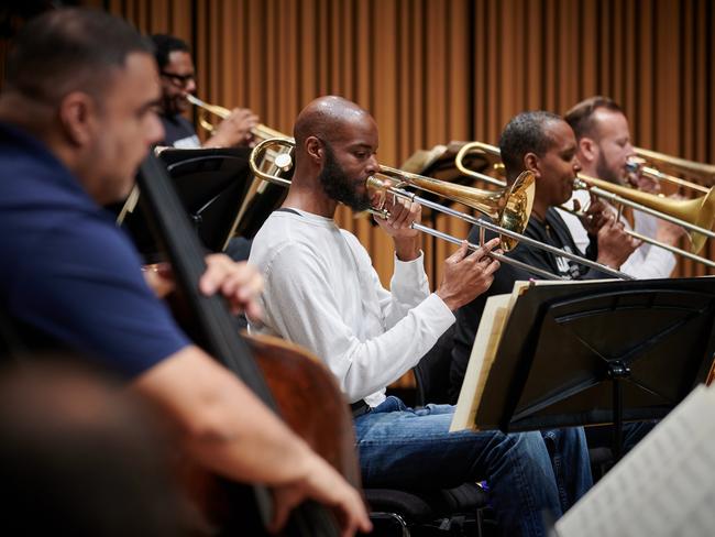 Members of the Jazz at Lincoln Center Orchestra